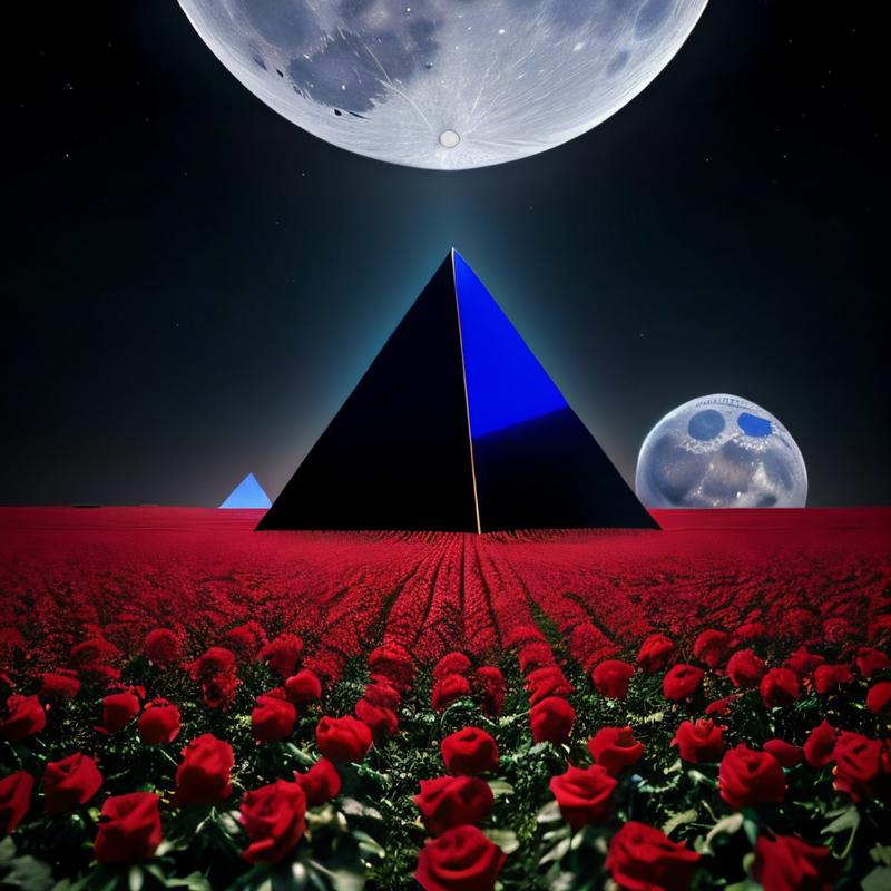 00231-813094605-masterpiece, intricate photo, field of blue roses, gloomy red alien pyramid with shiny sleek sides on the moon surface, backgrou.jpg